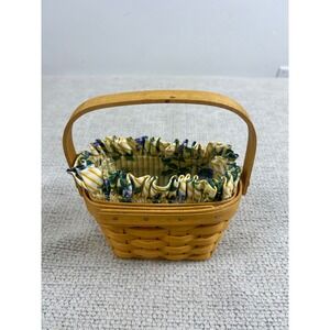 Longaberger American Cancer Society Horizon of Hope Basket Fabric Line Protector